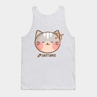 Sagittarius Cat Tank Top